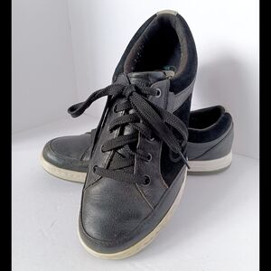 🖤 Callaway Ortholite Mens Golf Shoes Black Leather 9.5